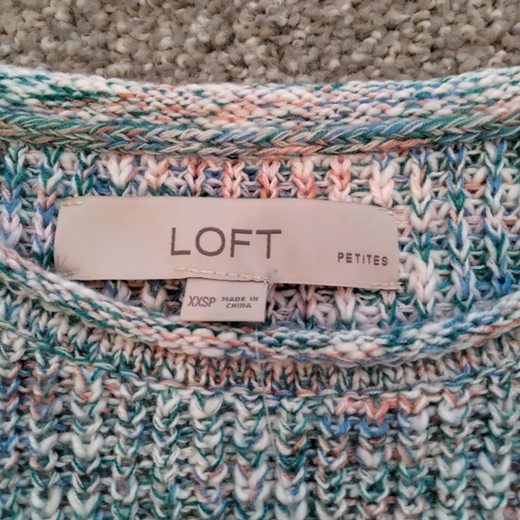 NWT Sz XXSP LOFT Sweater Tank Top - Picture 4 of 9